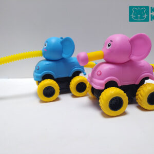 carrito elefante con trompa expandible tubular