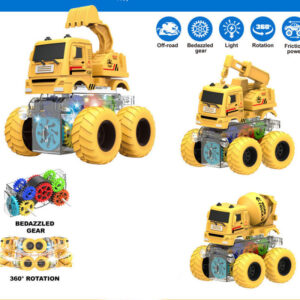 Carros Locos a Fricción de Construcción