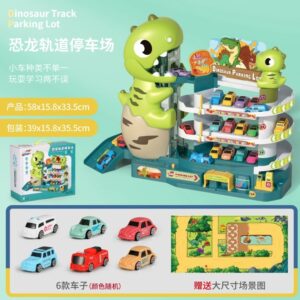 Dino estacionamiento con asensor para autos