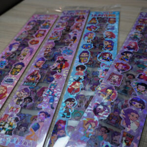 Tira de stickers Huntrix Kpop - 96 pzas