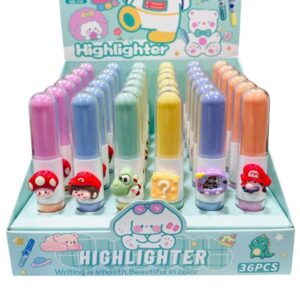 Resaltador Doble Color - Mario Bross